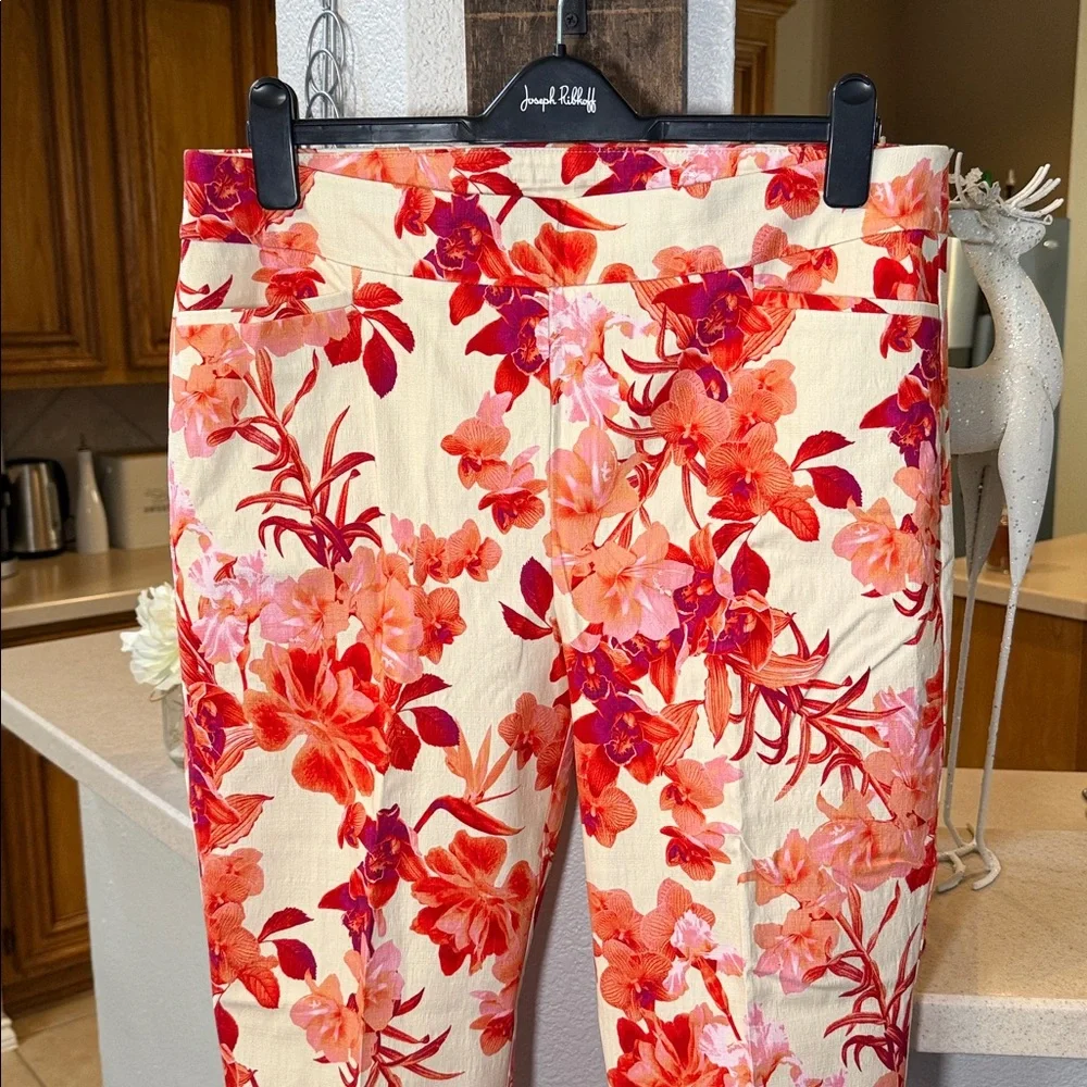 Chico’s Brigitte™ Slub Ankle Pants Tall - Picture 7 of 12